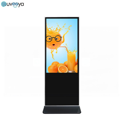Stojak podłogowy na podczerwień 16 GB Interaktywny kiosk z ekranem dotykowym do reklam informacyjnych