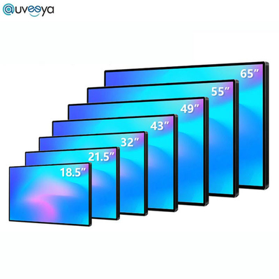 Interaktywne wewnętrzne komercyjne wyświetlacze Digital Signage USB 55 cali