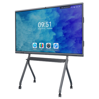 65-calowy ekran LCD 4K do nauczania Inteligentna interaktywna tablica z ekranem dotykowym