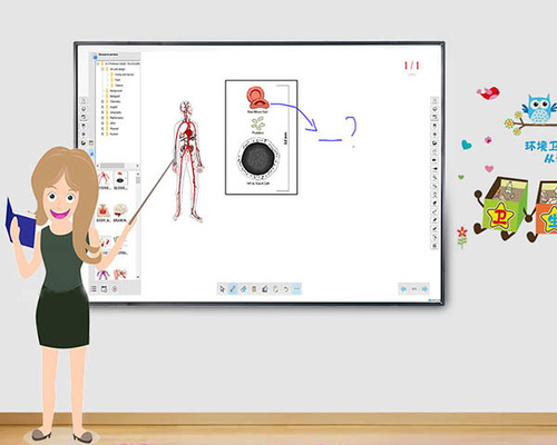 5V Elektroniczna tablica szkolna Smartboard Cyfrowe tablice dla firm