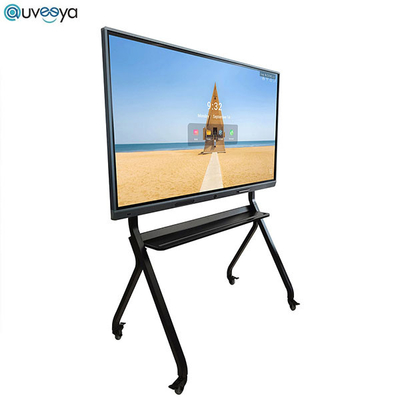 Interaktywny płaski wyświetlacz dotykowy 4K Led IR20 o przekątnej 98 cali do nauczania i spotkań