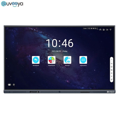 Interaktywny płaski wyświetlacz dotykowy 4K Led IR20 o przekątnej 98 cali do nauczania i spotkań